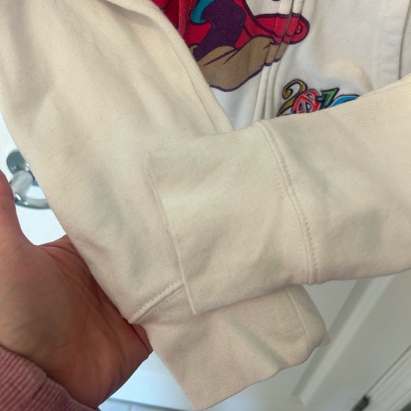 Disney Mickey Mouse Fantasia white sweatshirt 2016 - Picture 5 of 14